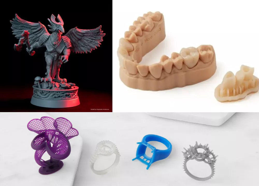 Nhựa In 3D Resin Chuyên Nha Khoa, Kim Hoàn, Mô Hình